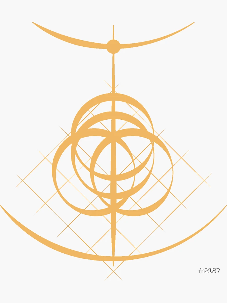 Elden Ring logo/icon Sticker by FirzeCrescent