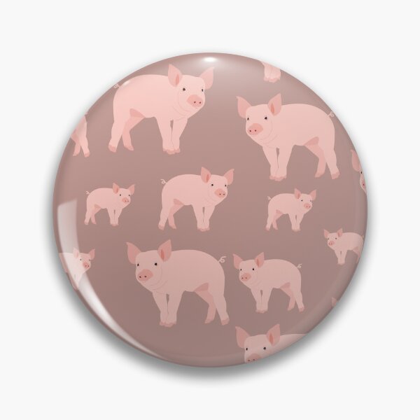 Item preview, Cute Pink Pig Pattern designed and sold by idovedesign.
