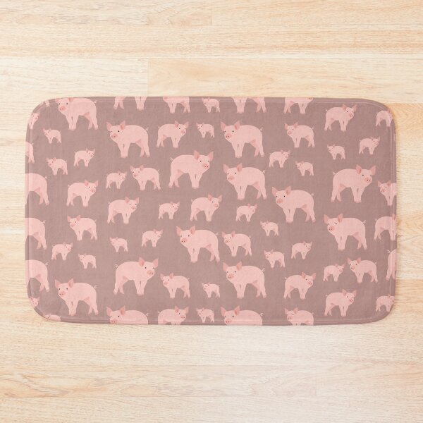 Item preview, Cute Pink Pig Pattern designed and sold by idovedesign.