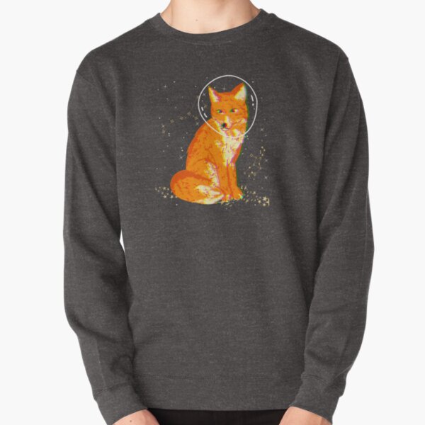Space Fox Pullover Sweatshirt