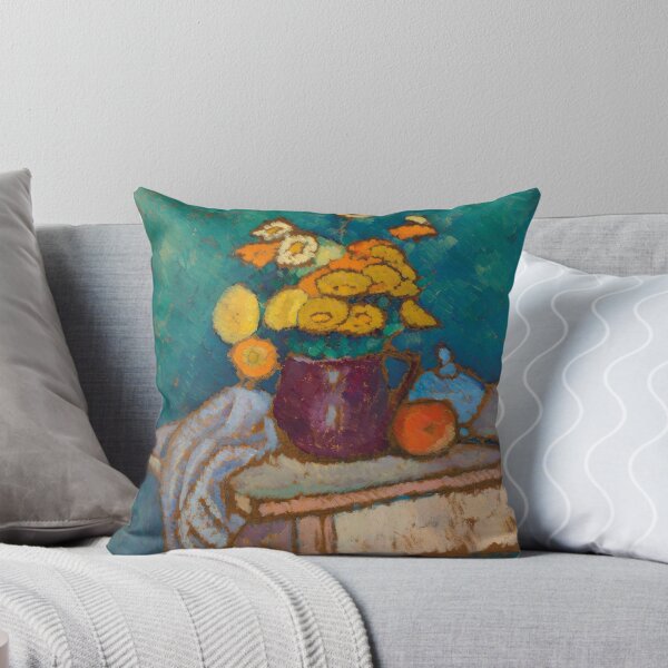 Item preview, Still life with cloth flowers in jug by Alexej von Jawlensky - Vintage Art designed and sold by RickE.