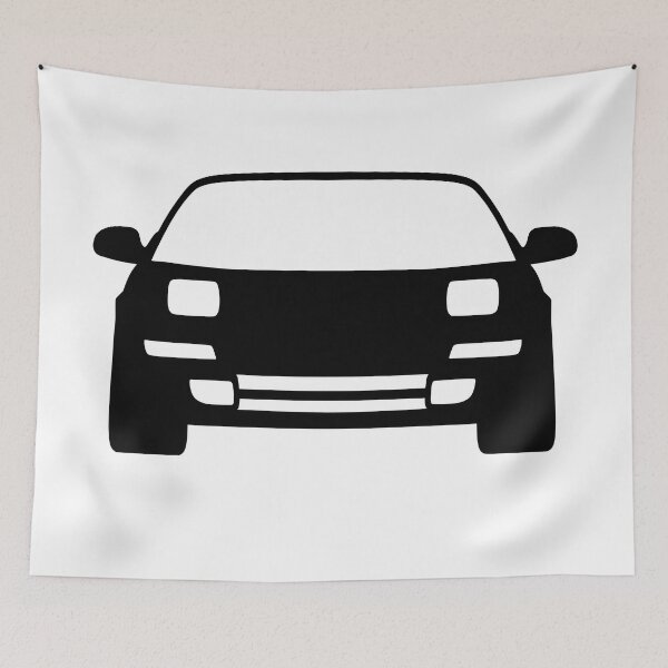 Item preview, Toyota MR2 SW20 1989-1999 Black Silhouette designed and sold by EdimDesign.