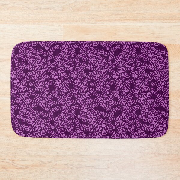 Artikelvorschau, Dotted Spirals Medium Magenta on Deep Magenta Repeat 5748 entworfen und verkauft von Art in My Loft.
