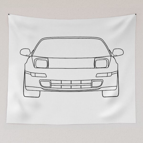 Item preview, Toyota MR2 SW20 1989-1999 Black Lines designed and sold by EdimDesign.