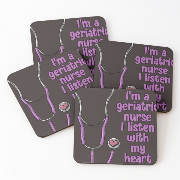 Item preview, Im A Geriatric Nurse Stethoscope Sayings Quotes Nursing Gift designed and sold by Evitar413.