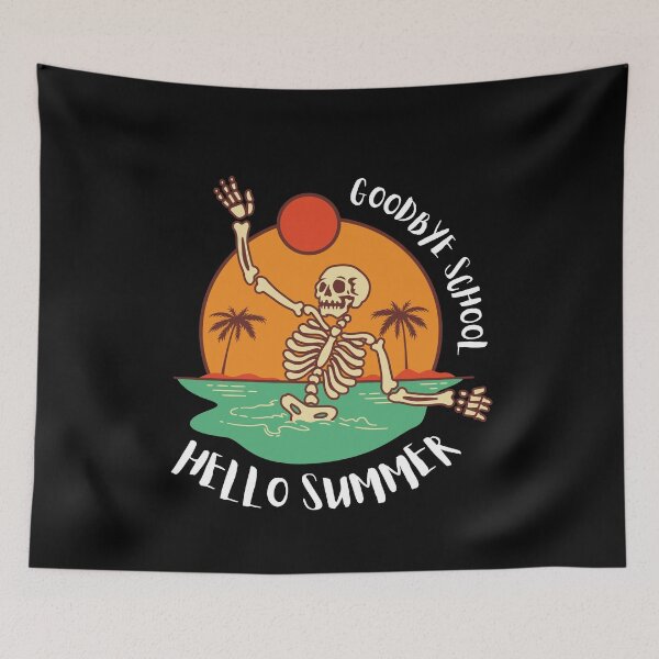 Item preview, Goodbye School Hello Summer designed and sold by Thetruemo.