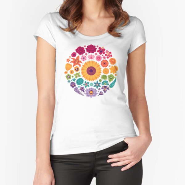 Item preview, Floral Rainbow designed and sold by Wayne Minnis.