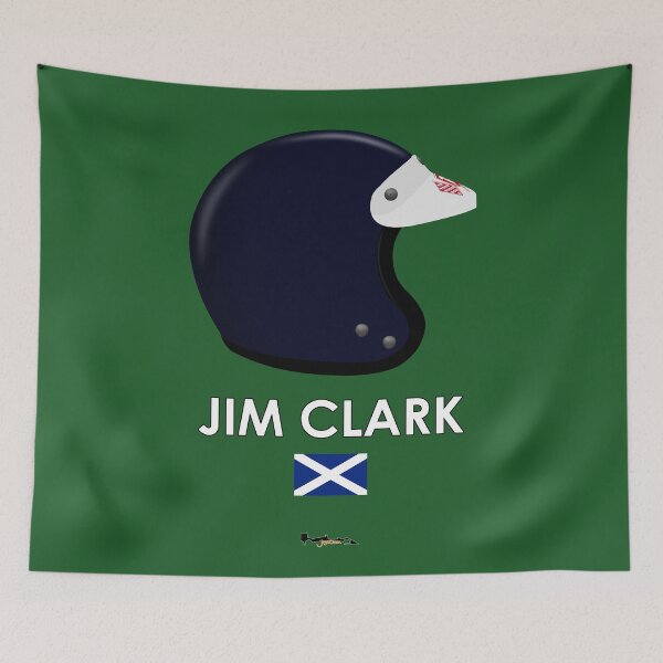 Item preview, Jim Clark - Helmet & Name designed and sold by JageOwen.