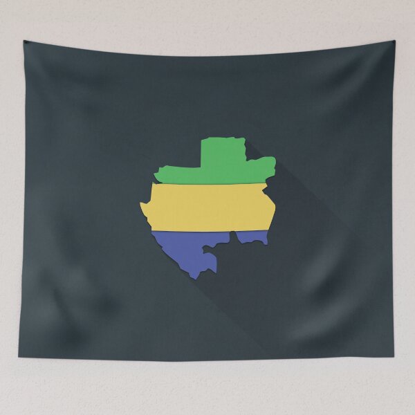 Item preview, Gabon designed and sold by FlatFlags.