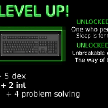 Artwork thumbnail, Developer LEVEL UP! by findingNull