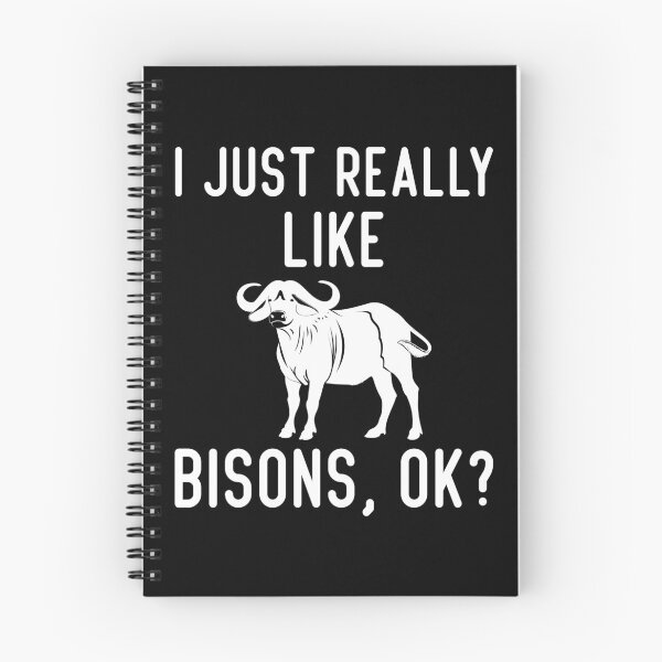 Item preview, I Just Really Like Bisons OK, Bison Lovers  designed and sold by AEOPIN.