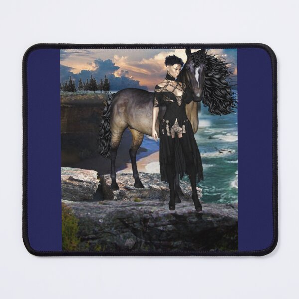 Item preview, Horse, Woman, and Sea Breeze designed and sold by Patricia Brown.
