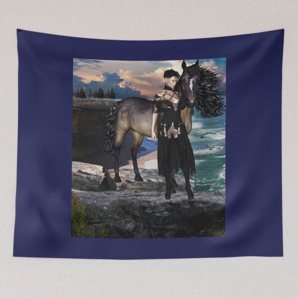 Item preview, Horse, Woman, and Sea Breeze  designed and sold by Patricia Brown.