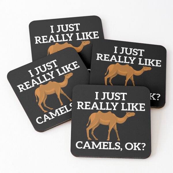 Item preview, I Just Really Like Camels OK, Funny Camel Gift designed and sold by AEOPIN.