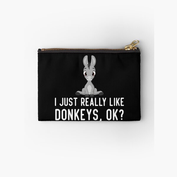 Item preview, I Just Really Like Donkeys Ok, Funny Donkey designed and sold by AEOPIN.