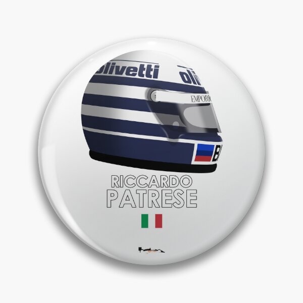 Item preview, Riccardo Patrese - 1986 Brabham F1 Helmet designed and sold by JageOwen.