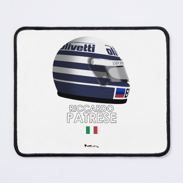 Item preview, Riccardo Patrese - 1986 Brabham F1 Helmet designed and sold by JageOwen.