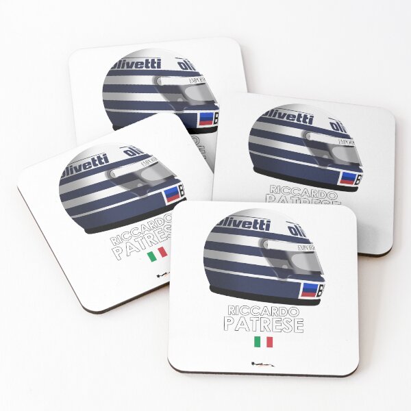 Item preview, Riccardo Patrese - 1986 Brabham F1 Helmet designed and sold by JageOwen.