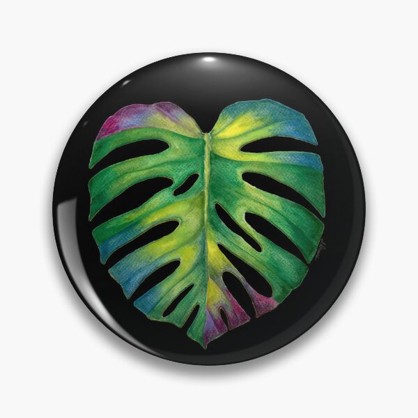 Artikelvorschau, Monstera bunter Blattregenbogen dunkel entworfen und verkauft von PetitMartin.