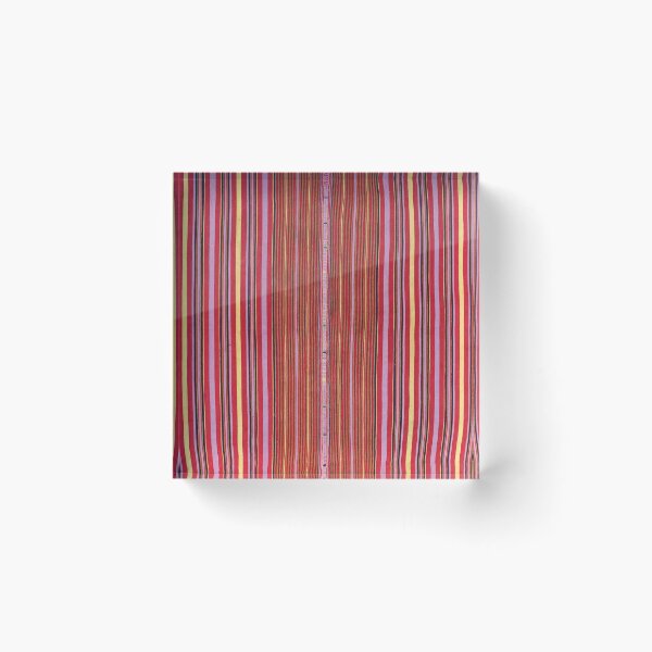 Item preview, Vintage Guatemalan Colorful Striped Textile designed and sold by Vintage Wall Art.