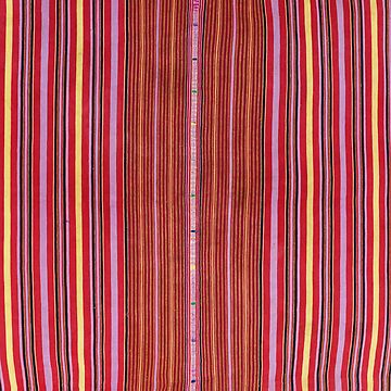 Artwork thumbnail, Vintage Guatemalan Colorful Striped Textile by Vintage Wall Art