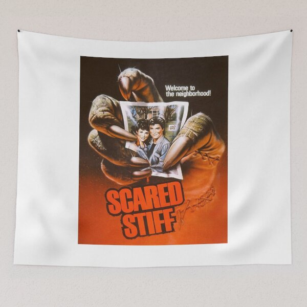 Item preview, Scared Stiff Horror Movie Vintage 90s designed and sold by marischr57.