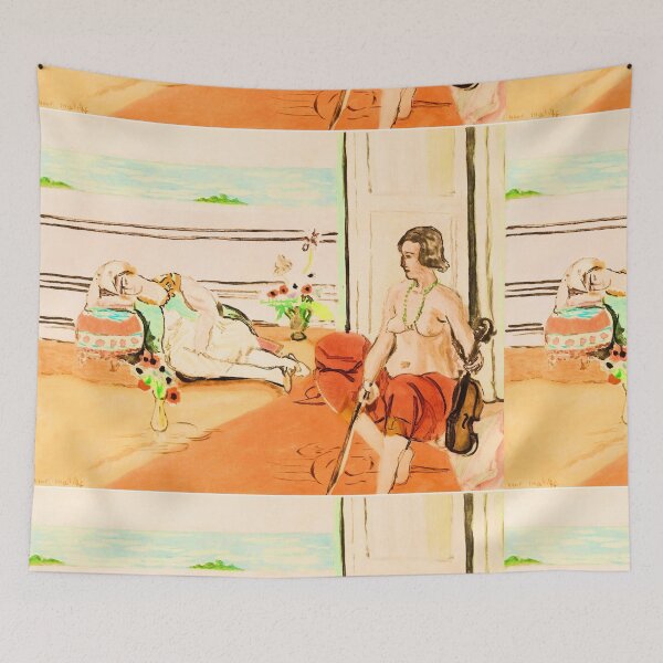 Item preview,  Odalisque on the Terrace 1922 Henri Matisse 1922. designed and sold by CristalleLisa.