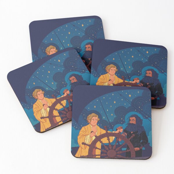 Item preview, Captains Stede Bonnet and Edward Teach designed and sold by illustore.