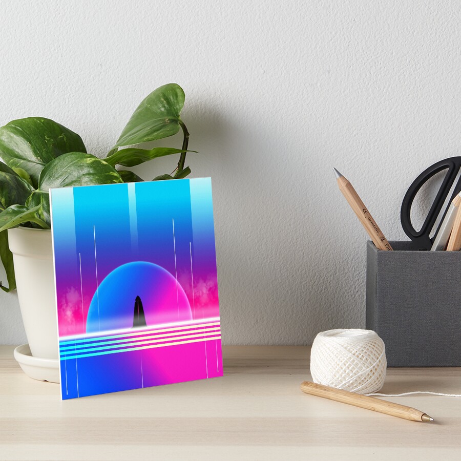 Item preview, Art Board Print designed and sold by djspacegr.