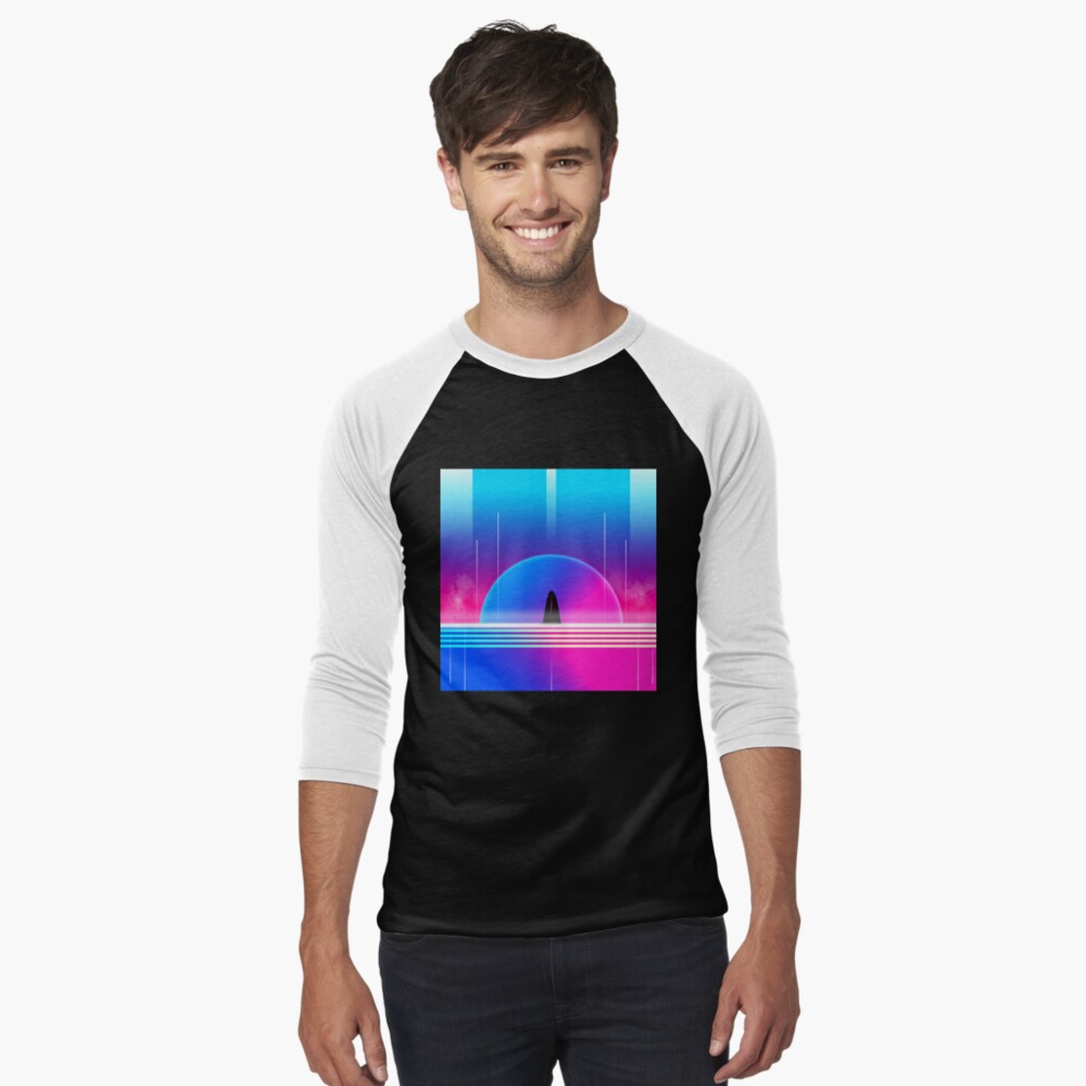 Item preview, Baseball ¾ Sleeve T-Shirt designed and sold by djspacegr.