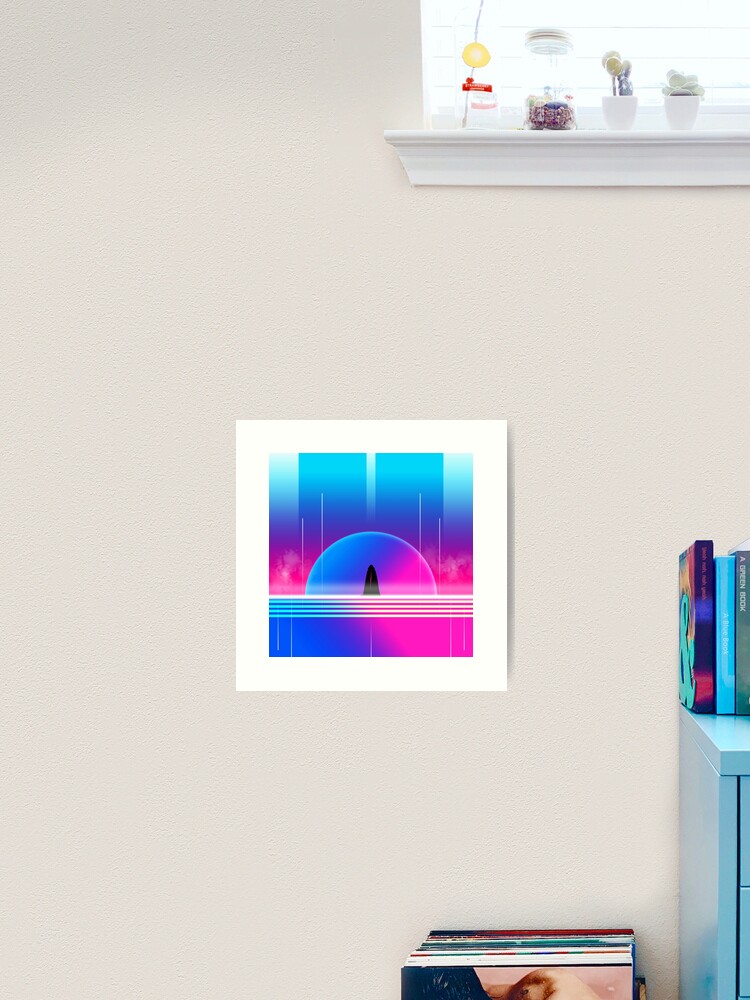 Thumbnail 2 of 3, Art Print, Monk In Retrofuture designed and sold by djspacegr.