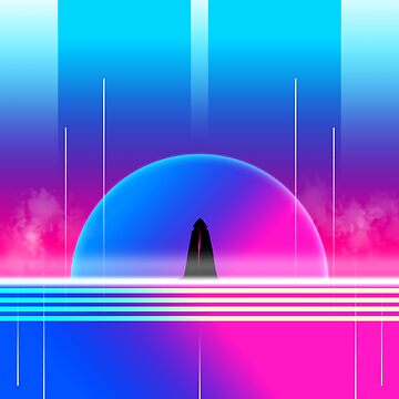Artwork thumbnail, Monk In Retrofuture by Retroperks