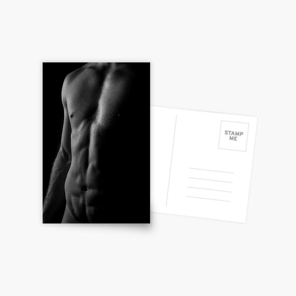 Bodyscape - Abs Postcard