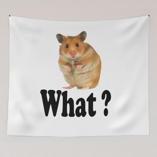 Item preview, shocked Funny Hamster  (Funny) designed and sold by Designer Forever ⭐⭐⭐⭐⭐.