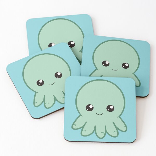 Item preview, Chibi Octopus - Green designed and sold by Anna Penn.