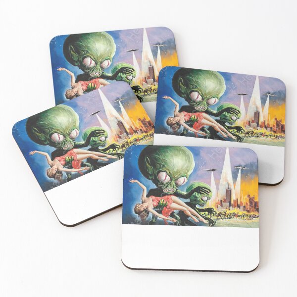 Item preview, Invasion of the Saucer Horror Movie Vintage 80s designed and sold by marischr57.