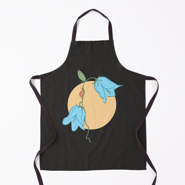 Item preview, Snail And The Blue Bell Flowers Sticker designed and sold by MandyBraun.