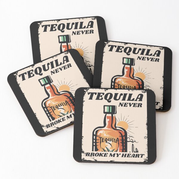 Item preview, Tequila Never Broke My Heart Alcohol designed and sold by MooonTees.