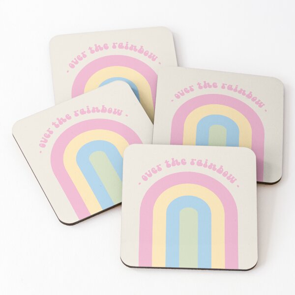 Item preview, Colorful Danish Pastel Rainbow with Quote designed and sold by enricadenicola.