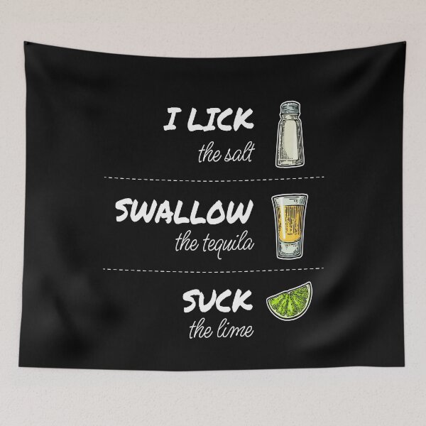 Item preview, I Lick Swallow Suck Alcohol Drink designed and sold by MooonTees.