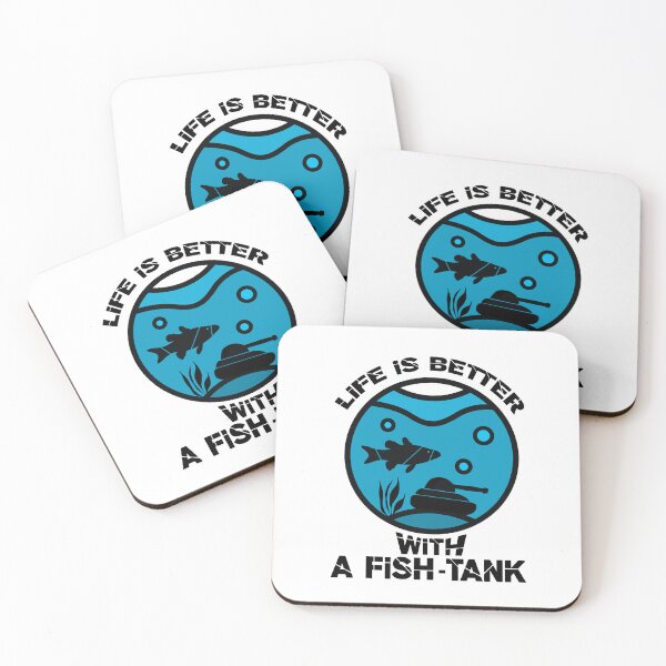 Item preview, Life Is Better With A Fish Tank designed and sold by emhoteb.