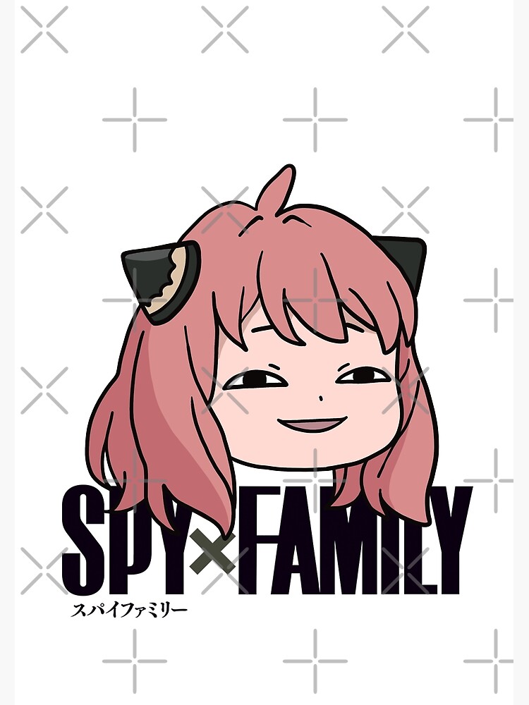 Lámina fotográfica «Anya cara petulante Spy x Family» de Gabimaru