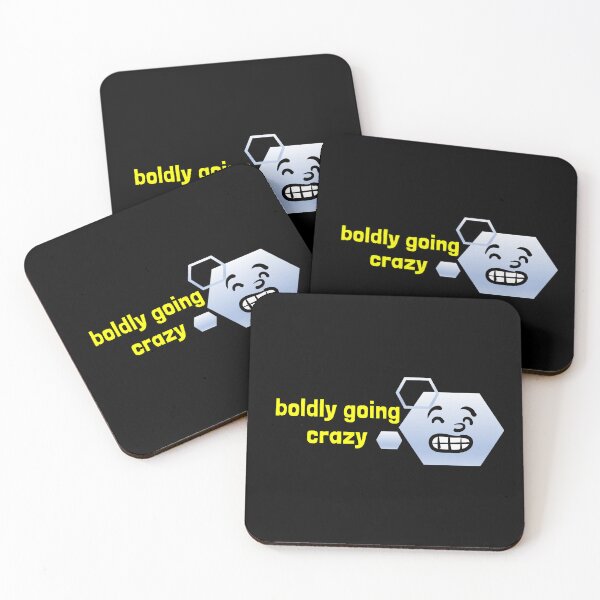 Item preview, Boldy going crazy lettering with teeth showing smiling smiley designed and sold by sopfanna.