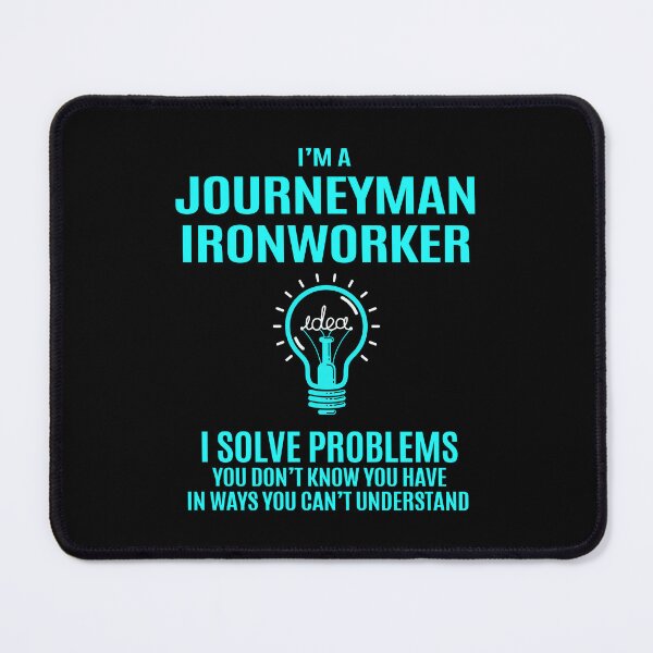 Item preview, Journeyman Ironworker T Shirt - I Solve Problems Gift Item Tee designed and sold by watkinsmat.