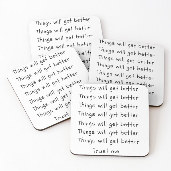Item preview, Things will get better designed and sold by OceanLustStore.