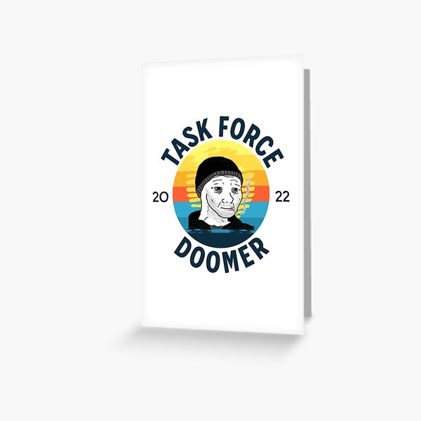 Doomer Girl (SFW Version) | Greeting Card