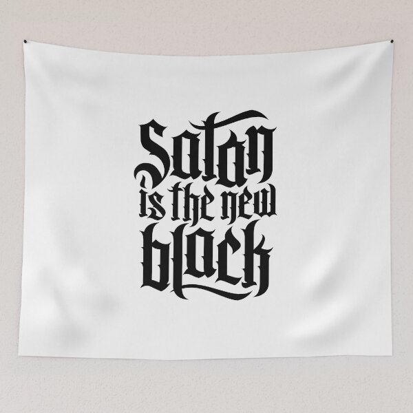 Item preview, Satan is the new black No.4 (black) designed and sold by Mystic-Land.