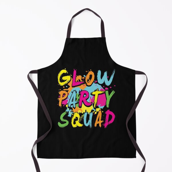 Item preview, Glow Party Squad Funny 80s Costume Matching Party team designed and sold by Unicorny-Design.