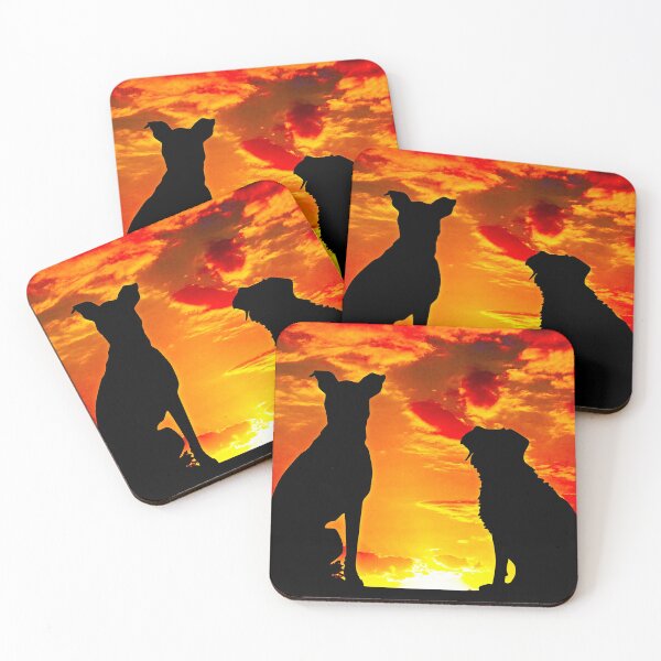 Item preview, Animal Dog Bp Beautiful Sunset and Dogs designed and sold by formylovelydog.