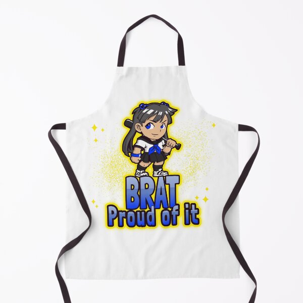 Item preview, BRAT PROUD OF IT CHIBI WHITE BACKGROUND designed and sold by LargeShop.